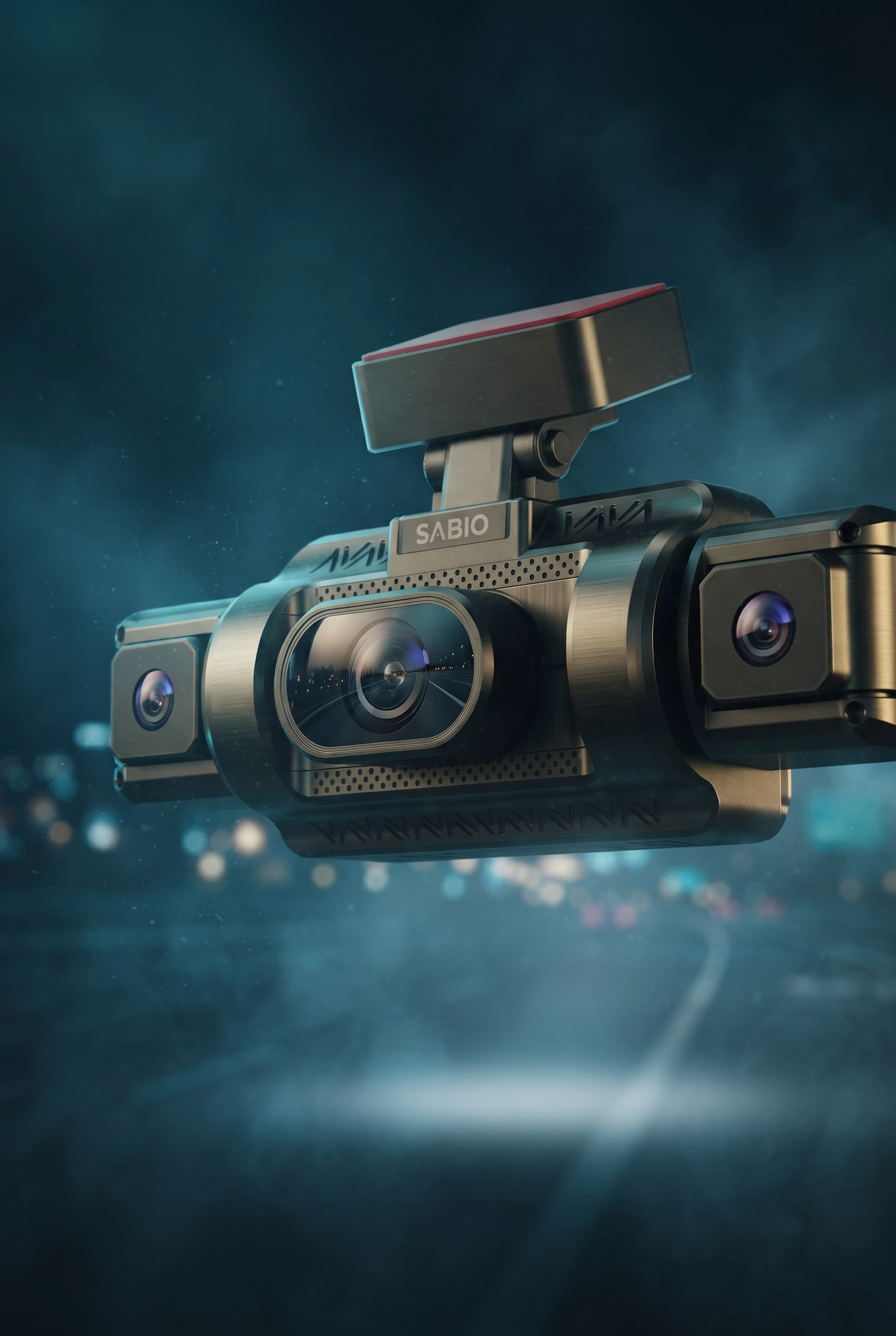 Sabio Vision Quad 4G Araç İçi Güvenlik Kamerası