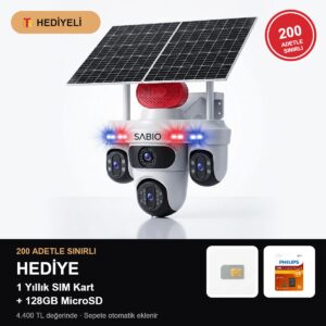 Sabio hediyeli kampanya: 1 yıllık SIM kart + 128GB MicroSD hediye, 200 adetle sınırlı